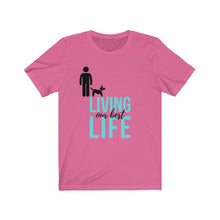 Load image into Gallery viewer, Living Our Best Life Dog Tee
