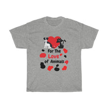Cargar imagen en el visor de la galería, For The Love of Animals Tee

