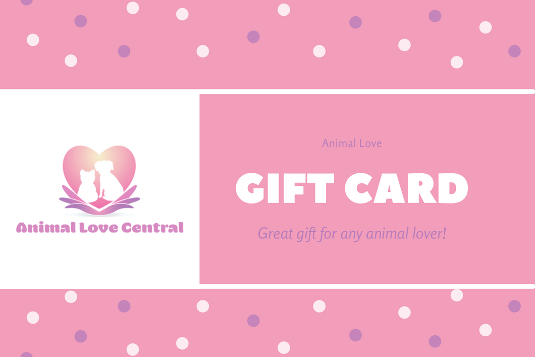 Animal Love Gift Card